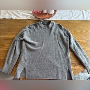 lululemon athletica Gray Turtleneck Sweater